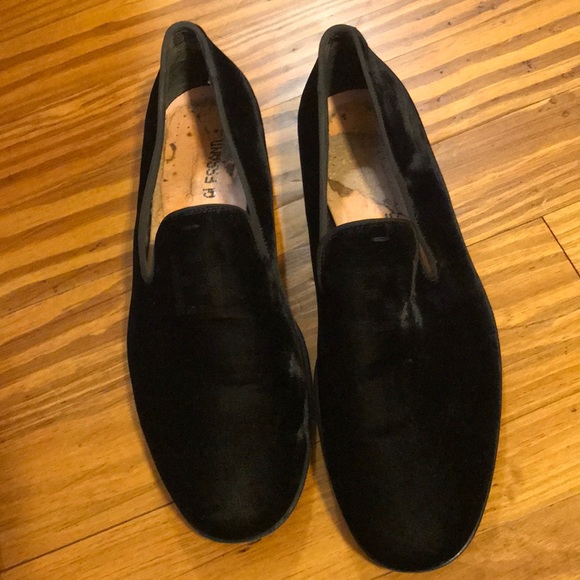 Black Suede Loafers